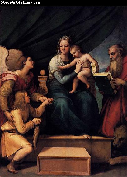 RAFFAELLO Sanzio Madonna with the Fish